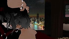 fake cop gets deepthroat from femboy at office 😏