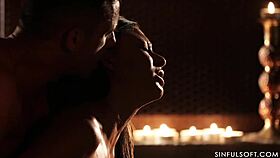 greek god comes to earth and passionately makes love to an amazing beauty