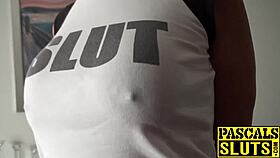 Scarla Boldly Swallows That Hard Cock