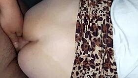 Little whore prefers solo anal bent over for big cock.