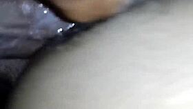 Ebony Pussy Gets Creampied By Big Black Cock