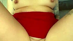 This cute latina in lingerie is masturbating with the balls, begging for cock in pov, looking sexy on lxtube.com 😏💦