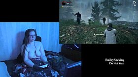 大奶长发裸体黑发妹玩艾伦·韦克实况第七部