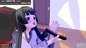 Lewd lady hard creampie