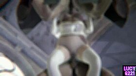 Young Secretary Gets Double Surprise At Wedding With Titty Fuck And Blowjob