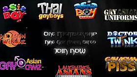 Ehi, guarda i twink asiatici Jason e David che vanno bareback duro.