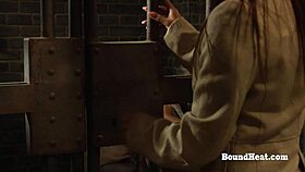 Lesbian Slave Sniffs Madame's Panties and Climaxes Hard!