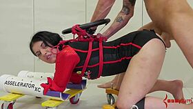 Yo, Formula One sub taking brutal anal domination!