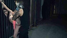 slave eats spit and gets french rough fucked in extreme domination