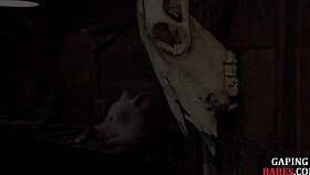 i fisted that lesbian bdsm sub's ass so hard