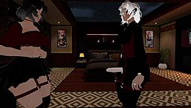 fake cop gets deepthroat from femboy at office 😏