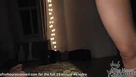 i bring suzanne home for blowjob cum swalllow