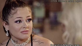 Stunning Blonde Feels Passionate Pleasure Taking Big Cock.