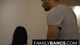 Goth Teen Charlotte And Alex Jones Fuck As Step Siblings