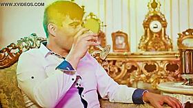 Alex Angel Dances Erotically, Strips, and Kisses in Tattooed Passion. City of Love Sets the Scene