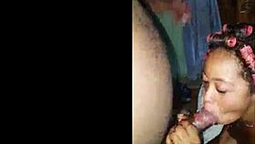 Can You Handle This Ebony Slut's Sloppy Deepthroat After Her Fat Ass Twerking?