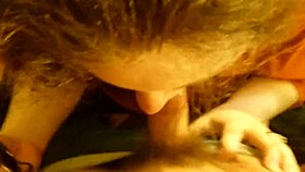 Wife Boldly Sucks My Cock.