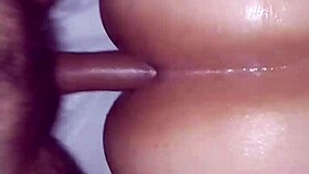 bent over for doggy anal assfucking with big ass pounding