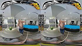 Virtual Billiards Game With Latina Milf Caitlin Bell