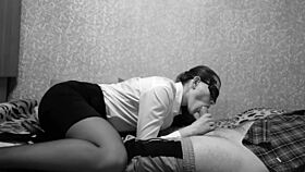 Ivypoisonsex, the home secretary, serves her boss with doggystyle and deepthroat in lingerie