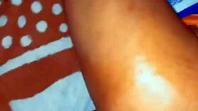 Hijab milf gives me a different feeling handling my black cock