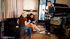 Charlie and Linda's threesome making-of