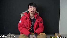 Gay Teen Tugs In Shower