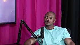 Blonde in sheer red lingerie gets pussy licked then blows guest after impregnation talk 😈 - Lucas Ferraz