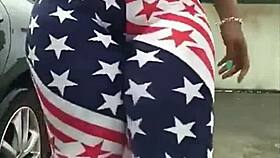 Can You Handle This Ebony Slut's Sloppy Deepthroat After Her Fat Ass Twerking?