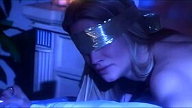 blindfolded jessica drake in rough scene with facial