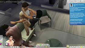 Pregnant prostitute tia contrasts with ebony cumslut in double fuck.