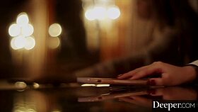 deeper spoiled lulu punished in garage for bratty demands with deepthroat