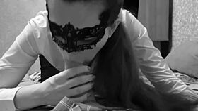 Ivypoisonsex, the home secretary, serves her boss with doggystyle and deepthroat in lingerie