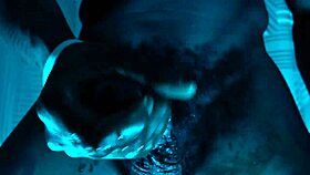 hallelujah johnson worships a big black hairy dick in dr. manhattan parody