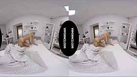 blonde milf uses big black dildo in tight pussy