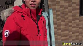 Gay Teen Tugs In Shower