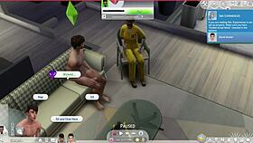 Pregnant prostitute tia contrasts with ebony cumslut in double fuck.