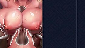 Episode 2: Doreen's Big Boobs Get Tit-Fucked In Kinky Hentai Game Adventure