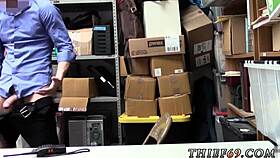 Police man fucks women in uniform interracial hardcore scene.