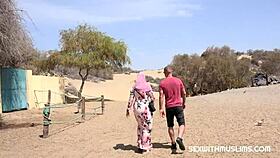 Just saw this curvy Muslim girl getting pounded real hard.