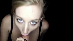 teen rubs pussy while getting fucked close up 😍