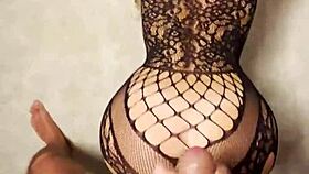 Fucked my stepsister in doggystyle on parents' bedroom floor while they are away at work