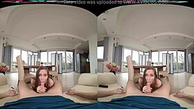 Blonde Stacy Cruz's photoshoot turns steamy with fingering and riding