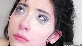 Small teen girls enjoy extreme anal domination with big cocks