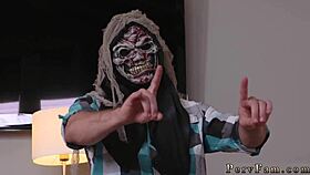 Nerd teen 18+ with glasses solo first time spooking stepallys