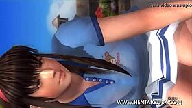 anime hentai d or alive 5 ultimate sexy ecchi hitomi tennis skirt