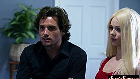 Petite Beauty Pussyfucked Hard by Horny Stepbro in Wild Scene