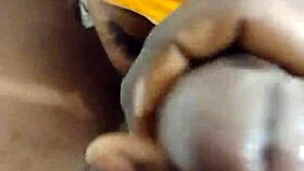 Slim thick girl GAGGING on a BIG BLACK COCK!