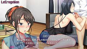 hiroto hears the wife's moans as she gets creampied