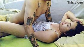 My neighbor came over hot and slipped into my bed to fuck me deliciously 😏